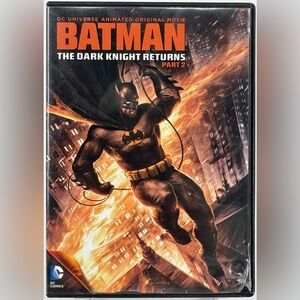 The Dark Knight Returns Part 2 on DVD. Animated